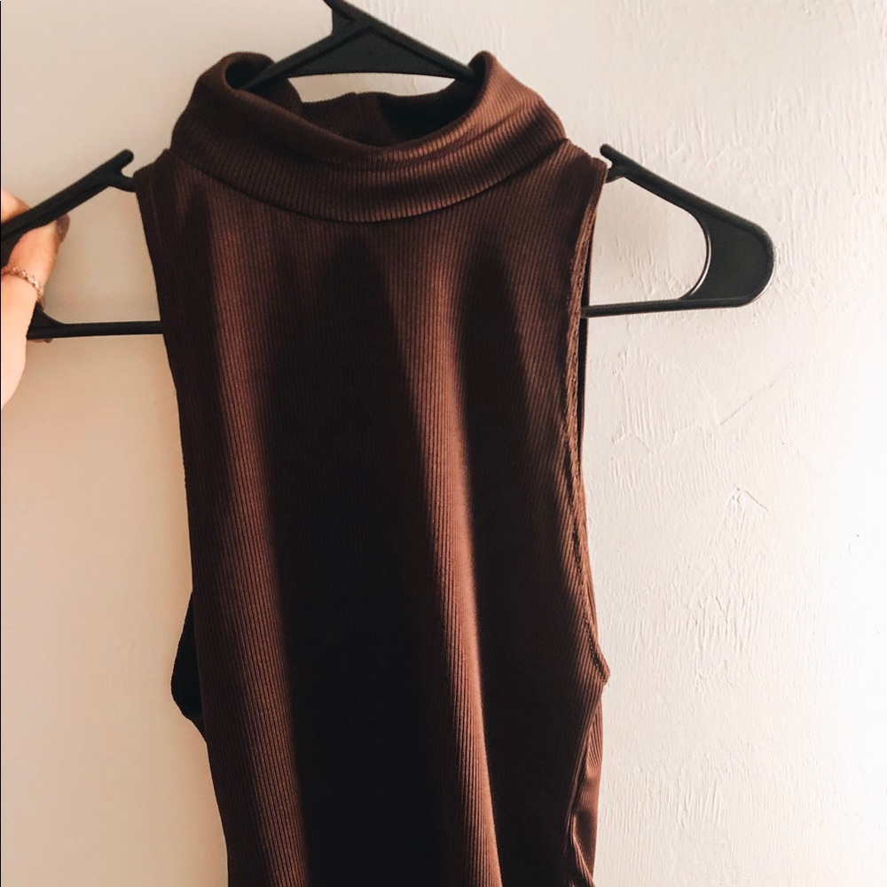 High neck body suit NEVER WORN